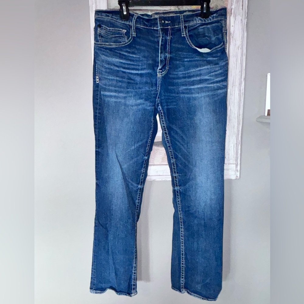 Trendy Buckle BKE Jake Straight 34X29 Whisking Stretch
